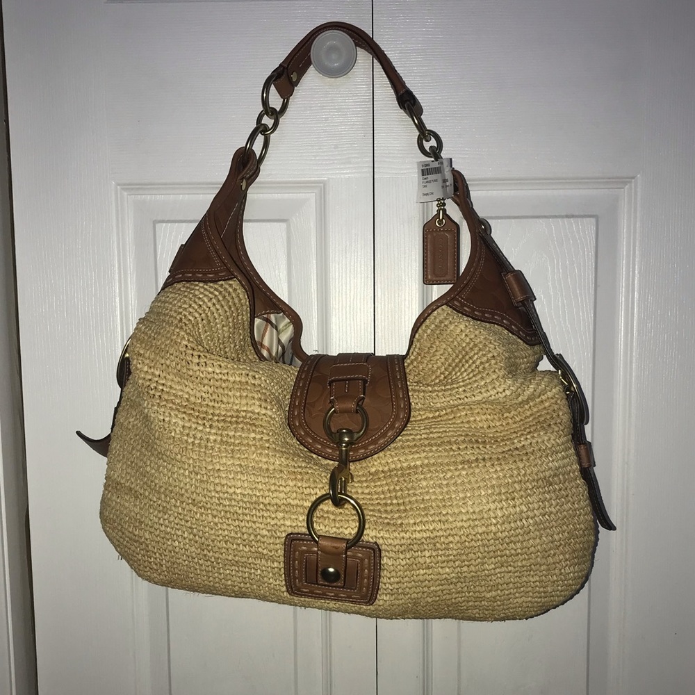 Coach brown/tan bag